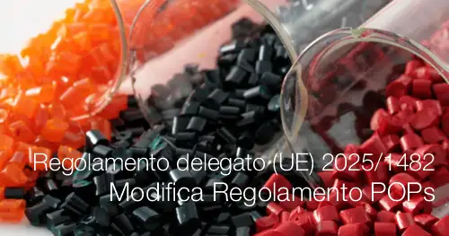 Regolamento delegato (UE) 2025/1482 Regolamento delegato (UE) 2025/1482